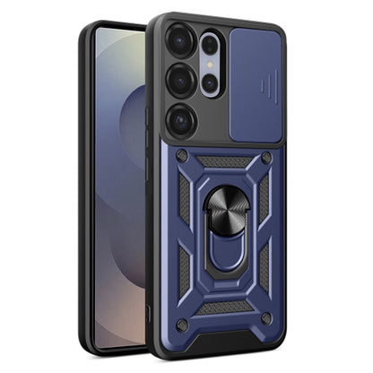 Custodia per Samsung Galaxy S25 Ultra S938, Techsuit, CamShield, Blu
