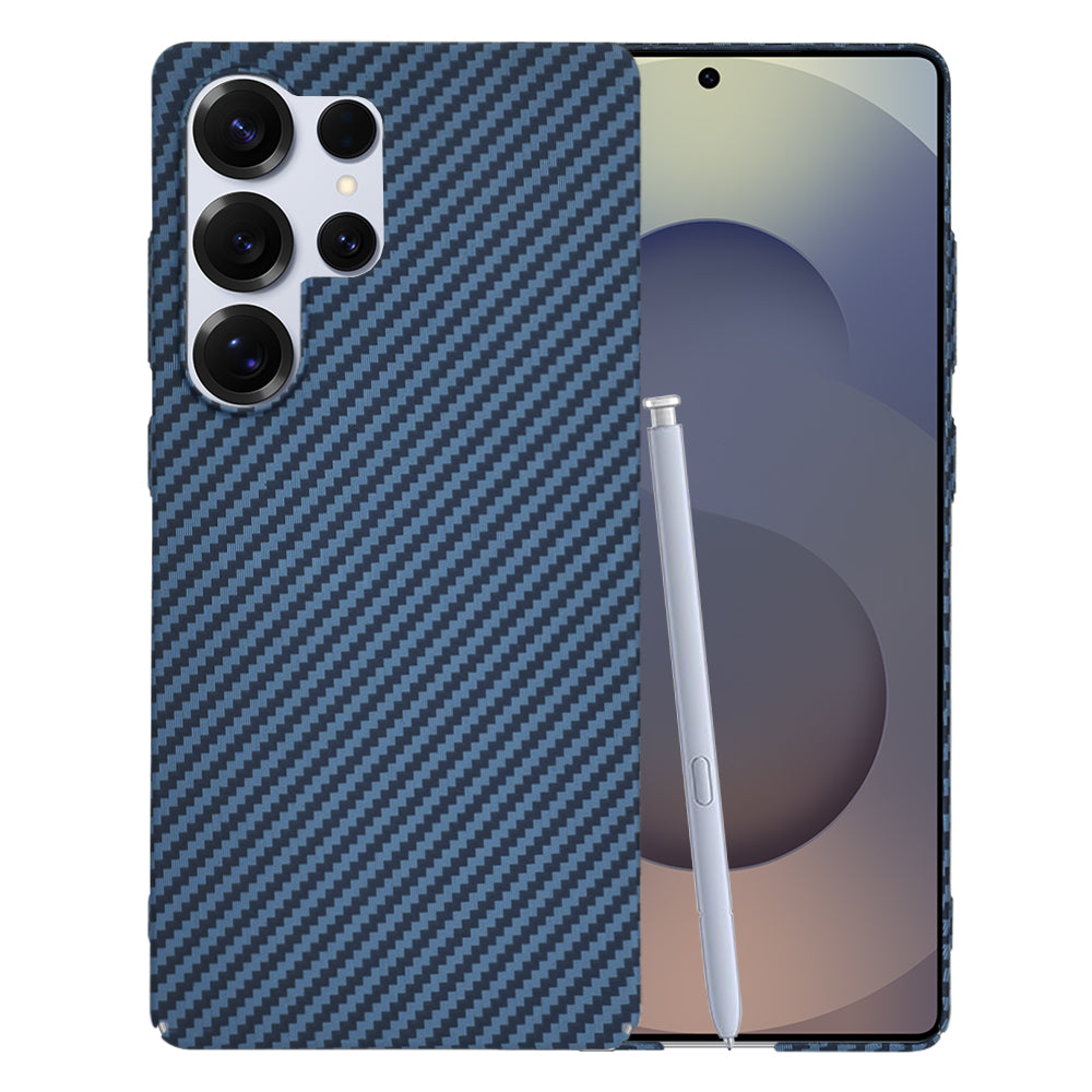 Hülle für Samsung Galaxy S25 Ultra S938, Techsuit, Carbonite FiberShell, Türkis