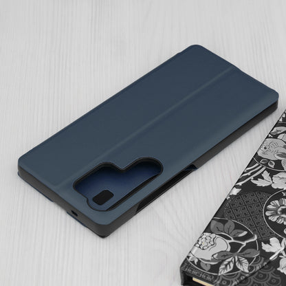 Custodia per Samsung Galaxy S25 Ultra S938, Techsuit, eFold, Blu Scuro