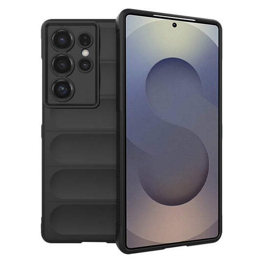 Hülle für Samsung Galaxy S25 Ultra S938, Techsuit, Magic Shield, Schwarz