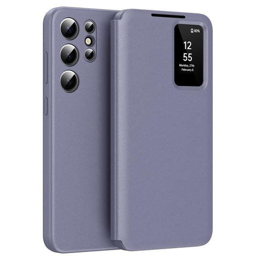Coque pour Samsung Galaxy S25 Ultra S938, Techsuit, SmartView, Violet