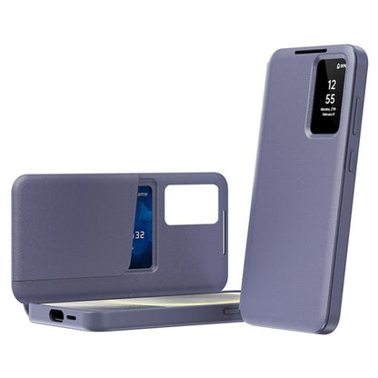 Custodia per Samsung Galaxy S25 Ultra S938, Techsuit, SmartView, Viola