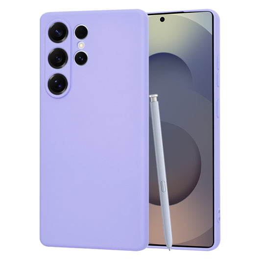 Custodia per Samsung Galaxy S25 Ultra S938, Techsuit, SoftFlex, Viola Chiaro