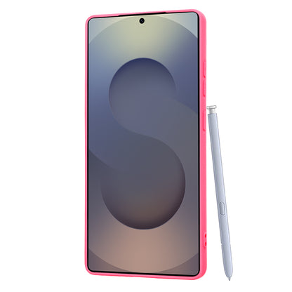 Hülle für Samsung Galaxy S25 Ultra S938, Techsuit, SoftFlex, Dunkelrosa