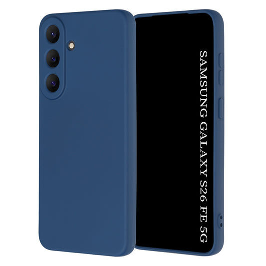 Coque pour Samsung Galaxy S26 FE / S25 FE, Techsuit, SoftFlex, Bleu marine