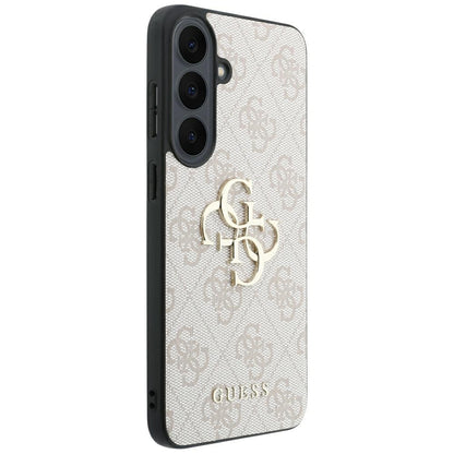 Custodia per Samsung Galaxy S26 FE S741, Guess, Logo Metallico 4G, Rosa