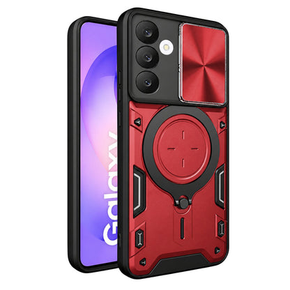 Custodia per Samsung Galaxy S26 FE S741 / S25 FE, Techsuit, CamGuard Pro, rossa