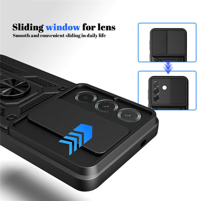 Coque pour Samsung Galaxy S26 FE S741 / S25 FE, Techsuit, CamShield, dorée