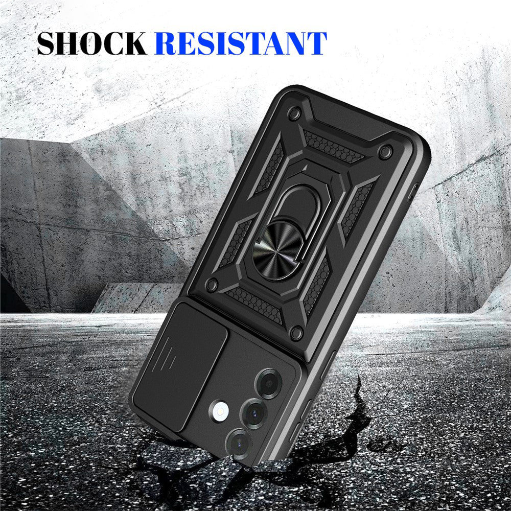 Coque pour Samsung Galaxy S26 FE S741 / S25 FE, Techsuit, CamShield, dorée
