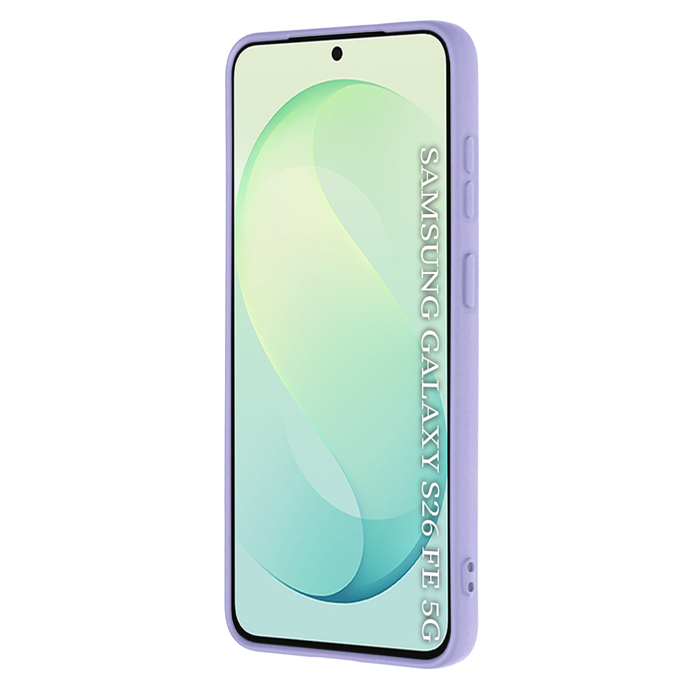 Custodia per Samsung Galaxy S26 FE S741 / S25 FE, Techsuit, SoftFlex, Viola Chiaro