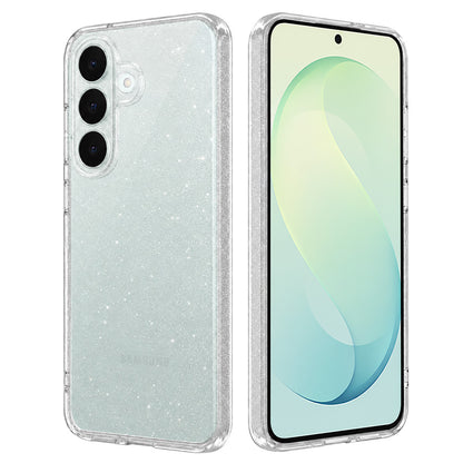 Coque pour Samsung Galaxy S26 FE S741 / S25 FE, Techsuit, SparkleSkin, transparente