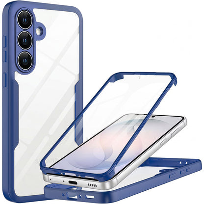 Coque pour Samsung Galaxy S26 FE S741, Techsuit, ColorVerse 360, Bleue