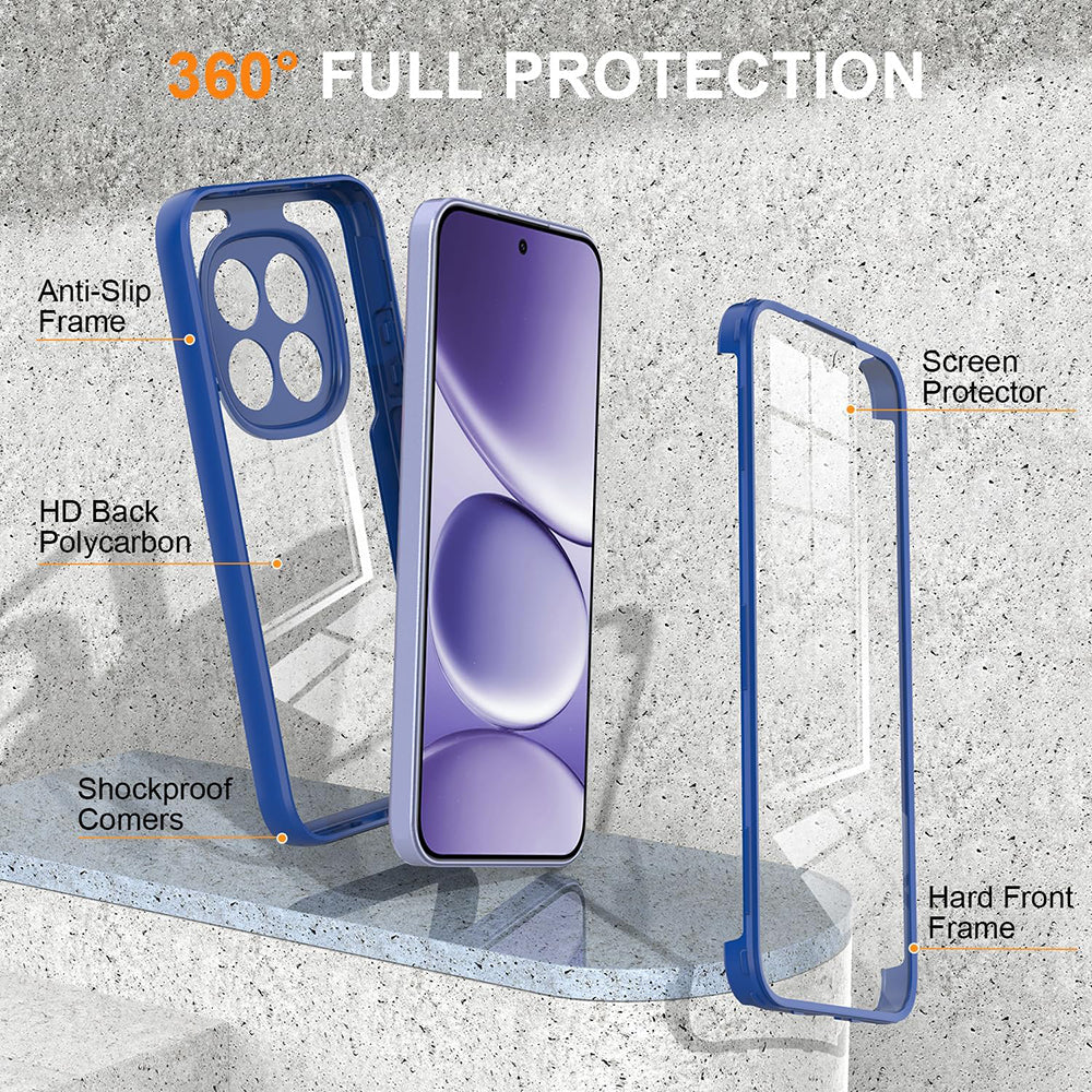 Coque pour Samsung Galaxy S26 FE S741, Techsuit, ColorVerse 360, Bleue