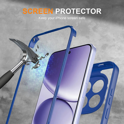 Coque pour Samsung Galaxy S26 FE S741, Techsuit, ColorVerse 360, Bleue