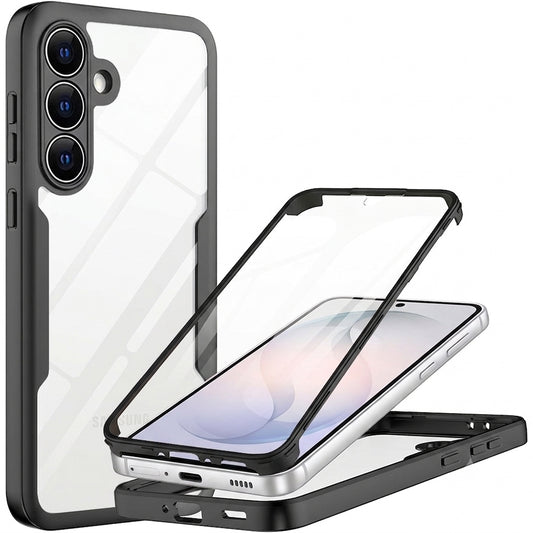 Hülle für Samsung Galaxy S26 FE S741, Techsuit, ColorVerse 360, Schwarz