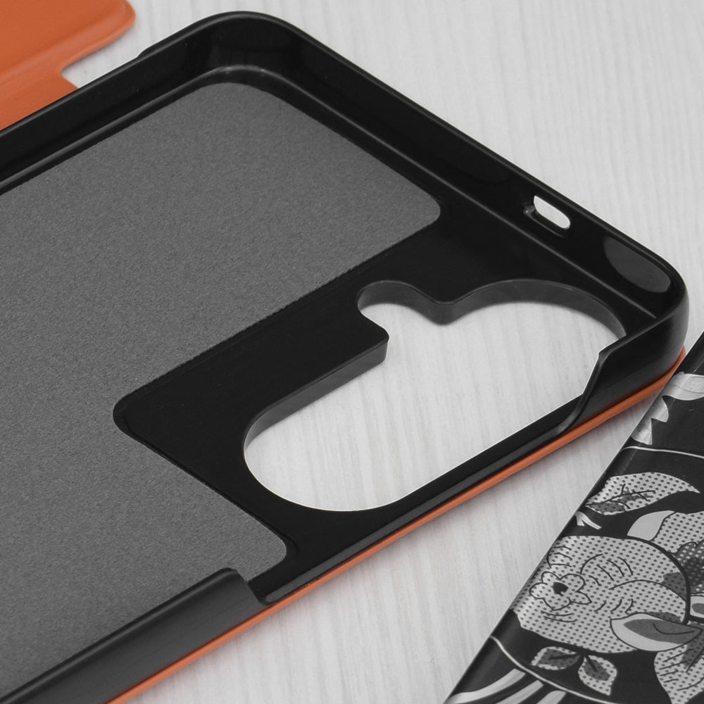 Hülle für Samsung Galaxy S26 FE S741, Techsuit, eFold, Orange