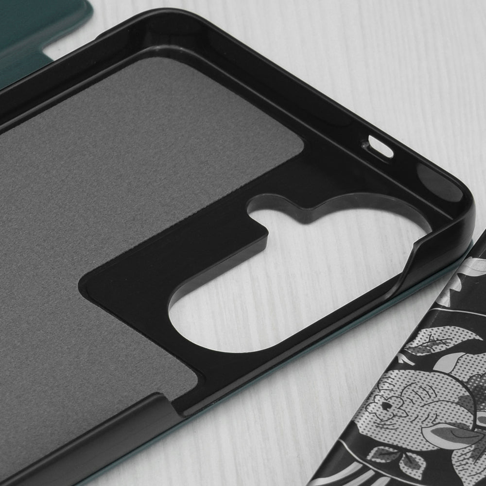 Hülle für Samsung Galaxy S26 FE S741, Techsuit, eFold, Dunkelgrün