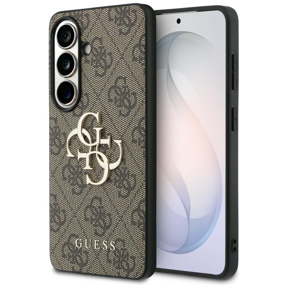 Hülle für Samsung Galaxy S26 S942, Guess, 4G Big Logo, Braun