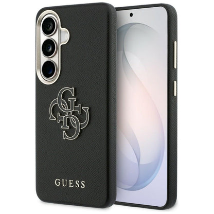 Custodia per Samsung Galaxy S26 Plus S947, Guess, 4G Grained Big and Classic Logo, Nera