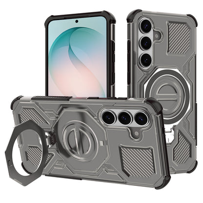 Custodia per Samsung Galaxy S26 Plus, Techsuit, Carbon Shield Pro, Fumé