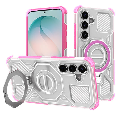 Étui pour Samsung Galaxy S26 Plus, Techsuit, Carbon Shield Pro, Rose.