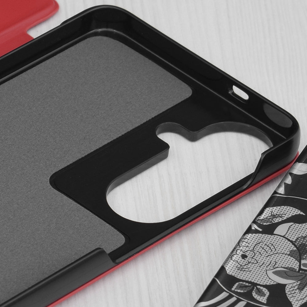Custodia per Samsung Galaxy S26 Plus S947, Techsuit, eFold, Rossa