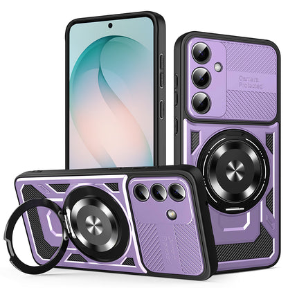 Custodia per Samsung Galaxy S26 Plus, Techsuit, RuggedCam, Viola