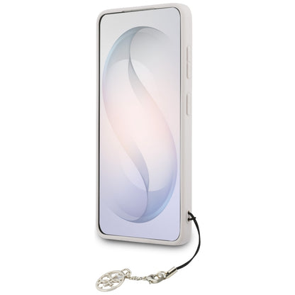 Custodia per Samsung Galaxy S26 S942, Guess, 4G Classic Logo Charm, Rosa