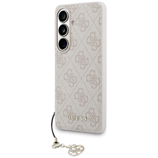 Hülle für Samsung Galaxy S26 S942, Guess, 4G Classic Logo Charm, Rosa