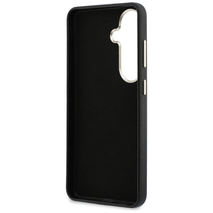 Custodia per Samsung Galaxy S26 S942, Guess, 4G Grained Big and Classic Logo, Nera