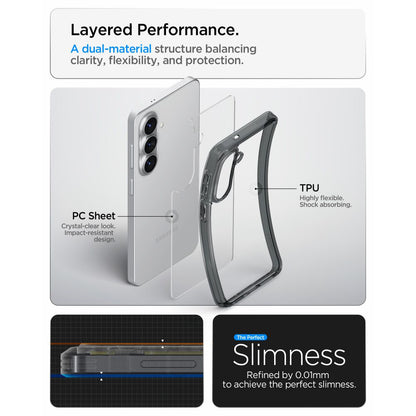 Hülle für Samsung Galaxy S26 S942, Spigen, Ultra Hybrid, Rauchgrau ACS10733