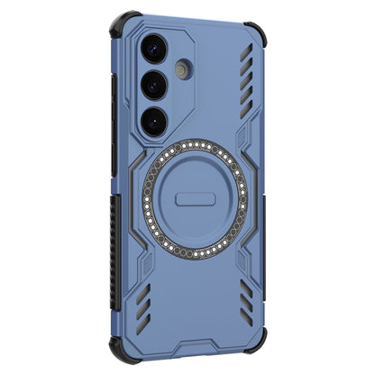 Custodia MagSafe per Samsung Galaxy S26 S942, Techsuit, ArmorMag, Blu