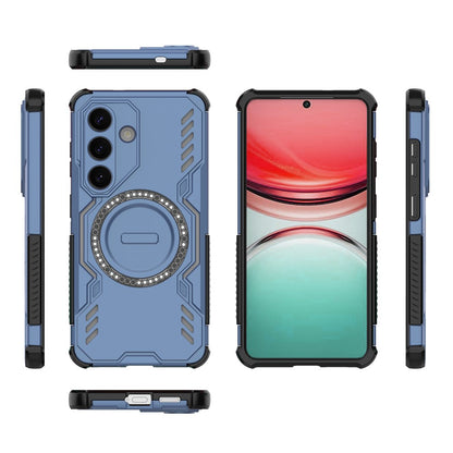 Custodia MagSafe per Samsung Galaxy S26 S942, Techsuit, ArmorMag, Blu