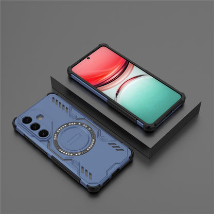 Custodia MagSafe per Samsung Galaxy S26 S942, Techsuit, ArmorMag, Blu