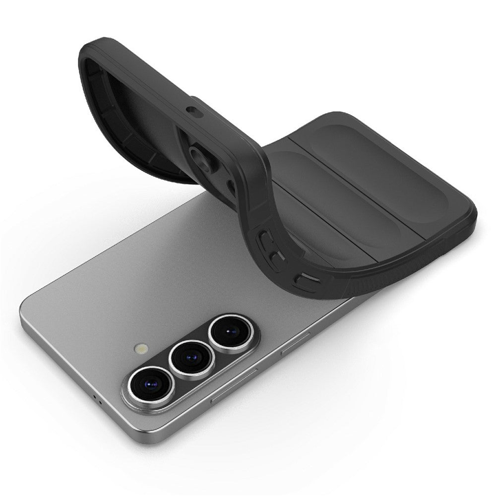 Hülle für Samsung Galaxy S26, Techsuit, Magic Shield, Schwarz