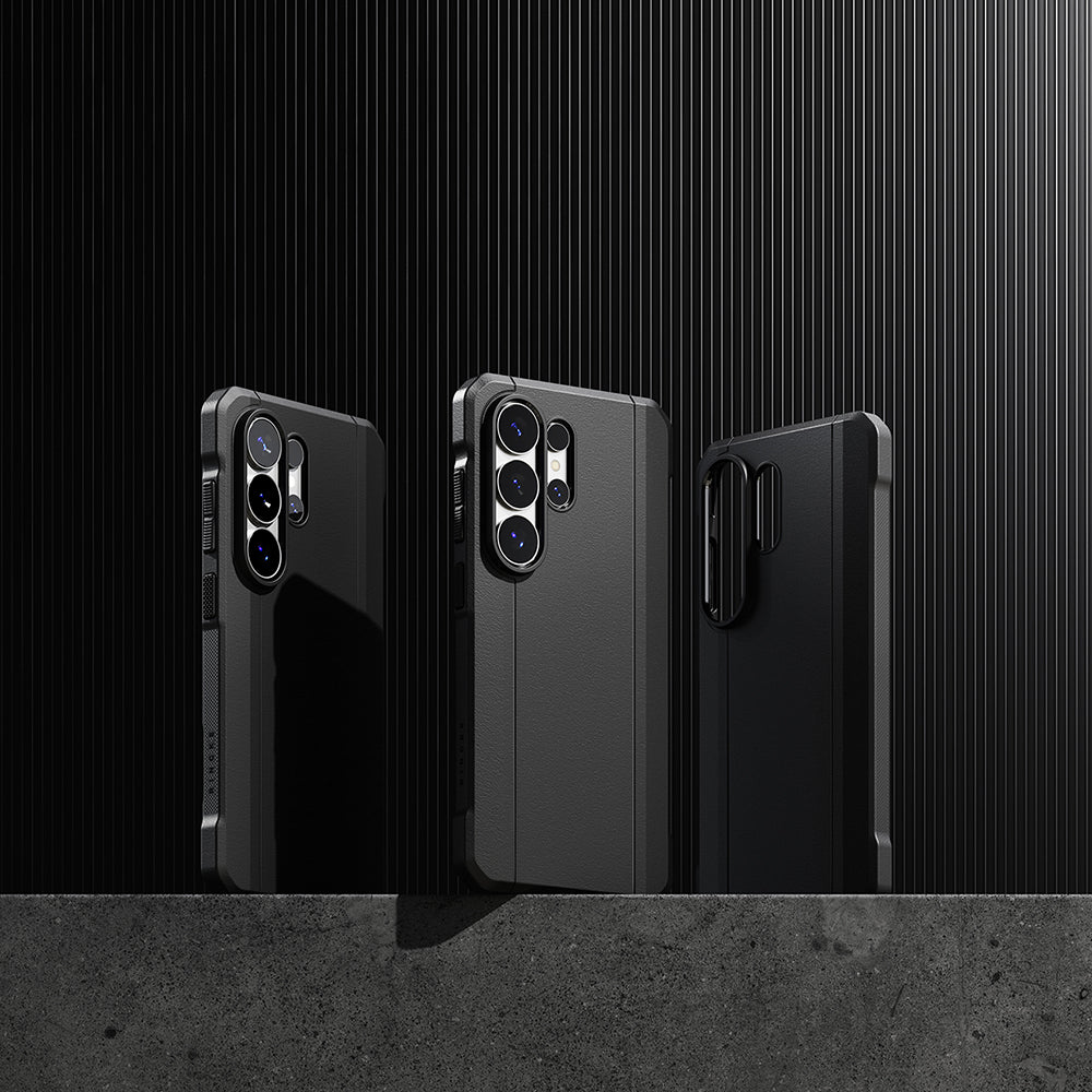 Étui pour Samsung Galaxy S26 Ultra S948, Ringke, Onyx A, Noir