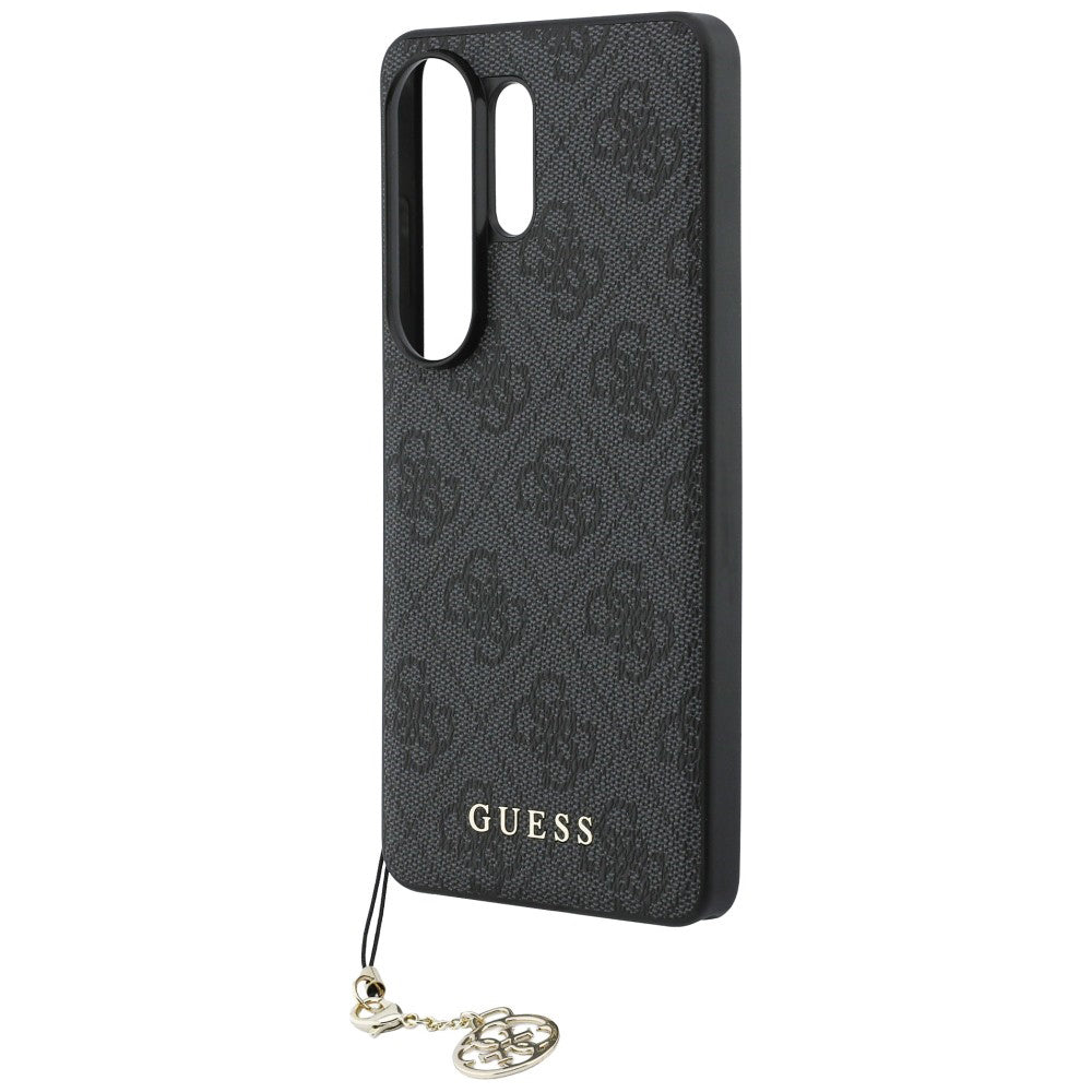 Custodia per Samsung Galaxy S26 Ultra S948, Guess, 4G Classic Logo Charm, Nera