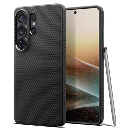 Custodia per Samsung Galaxy S26 Ultra S948, Spigen, Liquid Air, Nera Opaca ACS10670