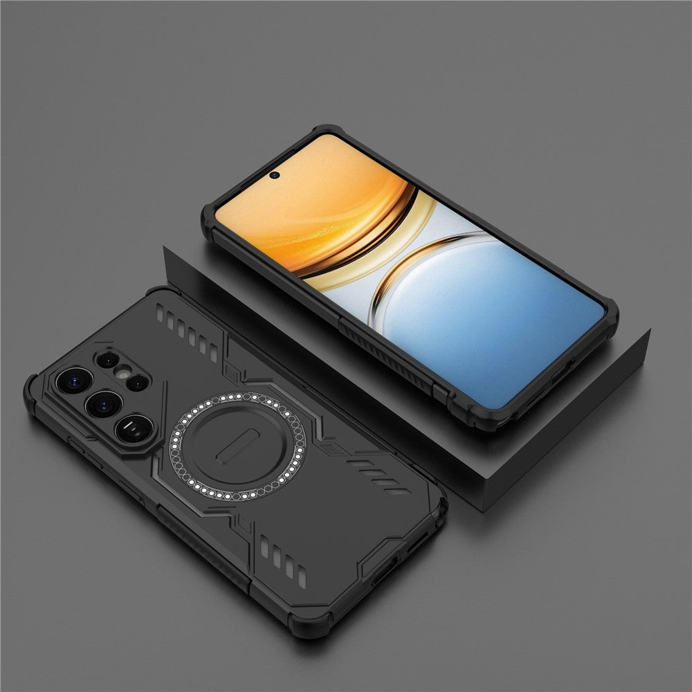 Étui MagSafe pour Samsung Galaxy S26 Ultra, Techsuit, ArmorMag, Noir