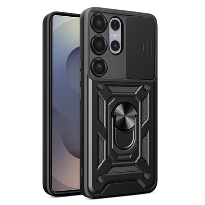 Custodia per Samsung Galaxy S26 Ultra, Techsuit, CamShield, Nera