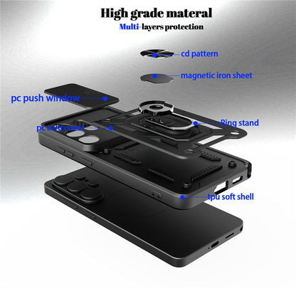 Hülle für Samsung Galaxy S26 Ultra S948, Techsuit, CamShield, Roségold