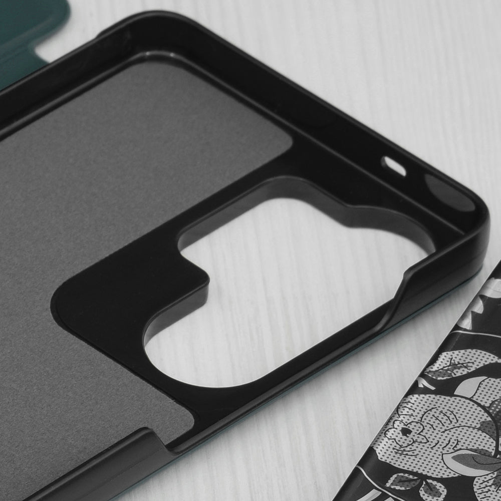 Hülle für Samsung Galaxy S26 Ultra S948, Techsuit, eFold, Dunkelgrün