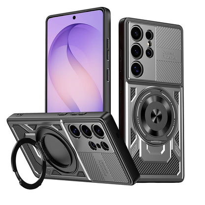 Coque pour Samsung Galaxy S26 Ultra S948, Techsuit, RuggedCam, Gris