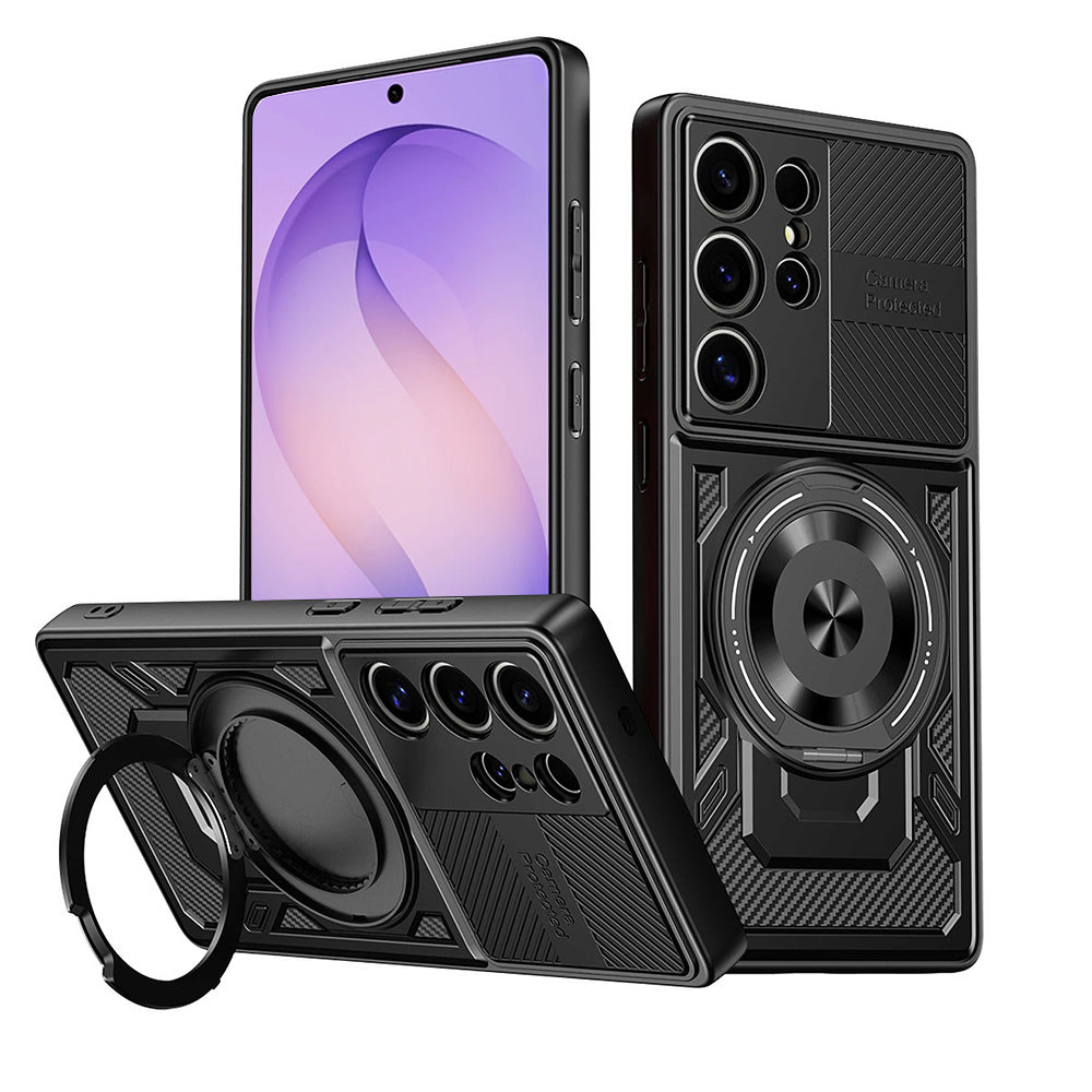 Étui pour Samsung Galaxy S26 Ultra S948, Techsuit, RuggedCam, Noir