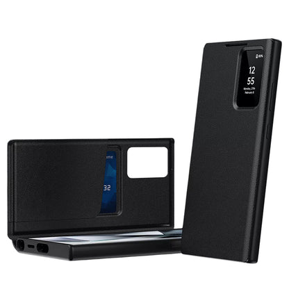 Hülle für Samsung Galaxy S26 Ultra S948, Techsuit, SmartView, Schwarz