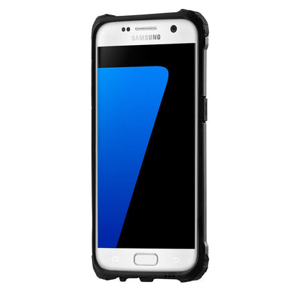 Custodia per Samsung Galaxy S7 G930, Techsuit, Hybrid Armor, Nera