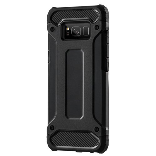 Custodia per Samsung Galaxy S8 G950, Techsuit, Hybrid Armor, Nera