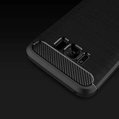 Custodia per Samsung Galaxy S8+ G955, Techsuit, Carbonio, Nera