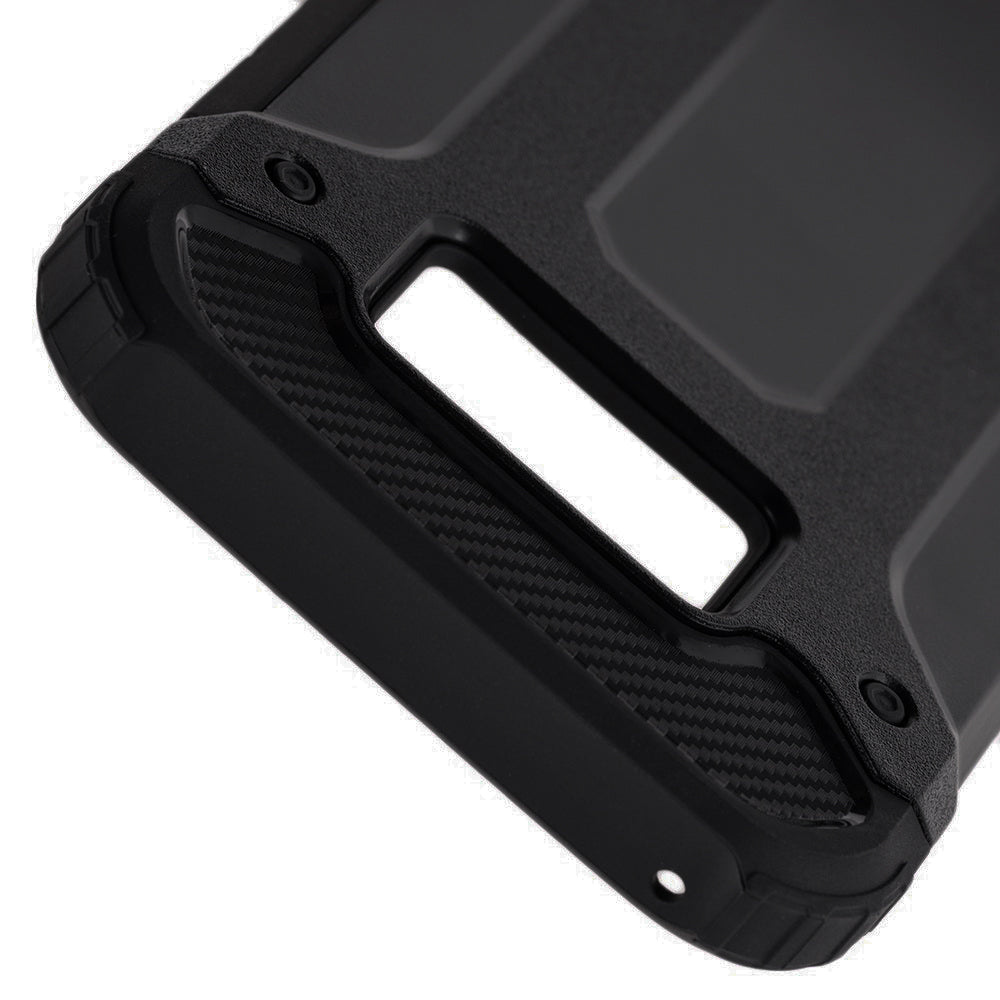 Custodia per Samsung Galaxy S8+ G955, Techsuit, Hybrid Armor, Nera