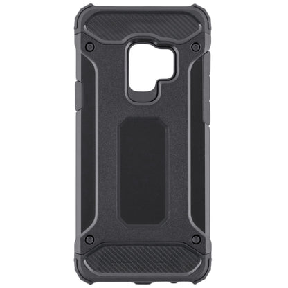 Custodia per Samsung Galaxy S9 G960, Techsuit, Hybrid Armor, Nera